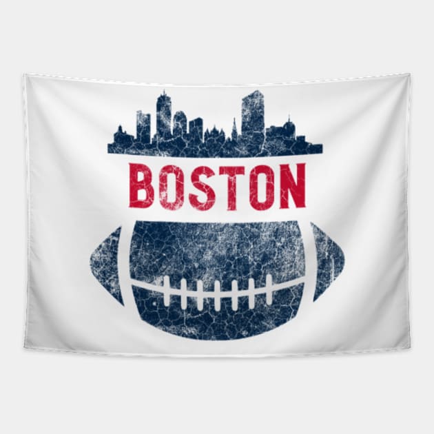 Boston City football Tapestry by Sloop