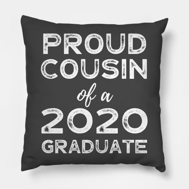 Womens Proud Cousin Of A 2020 Graduate) Class Graduation Pillow by busines_night