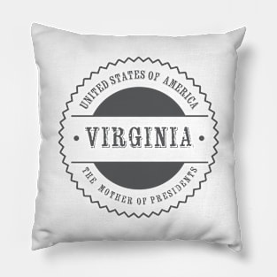 Virginia State Pillow