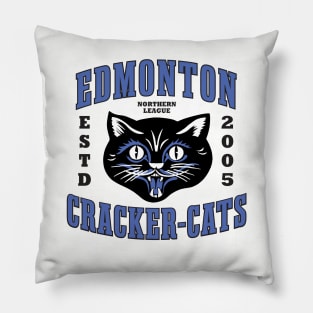 Edmonton Cracker-Cats Pillow