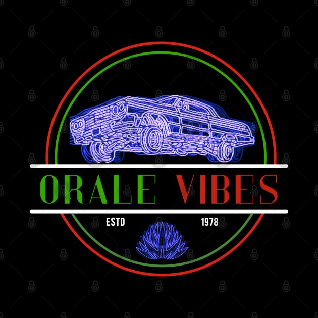 Orale Vibes vintage car by Thread Vibez