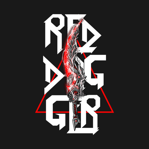 Red Dagger by Migite Art