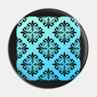 Unique Retro Pattern Pin