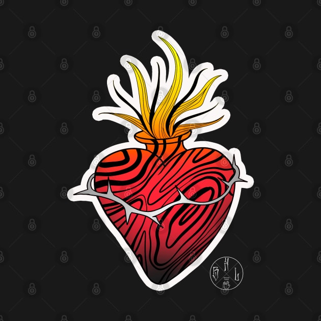 Holy heart by Blacklinesw9