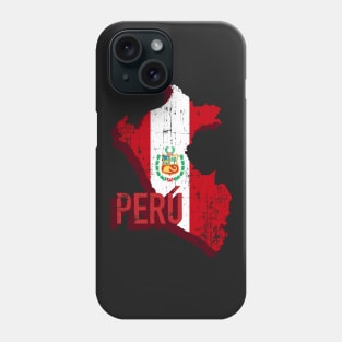 Mapa del Perú Phone Case