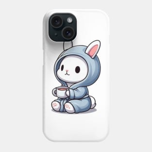 Cute White Bunny Phone Case