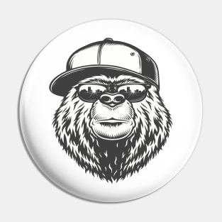 Elegant monkey Business T-Shirt Pin