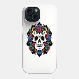 Day of the Dead Skull 04 Phone Case