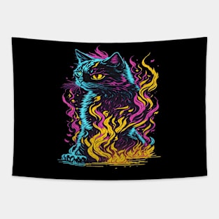 cool cat Tapestry