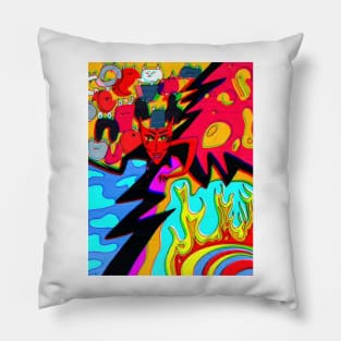 Trippy breakout Pillow