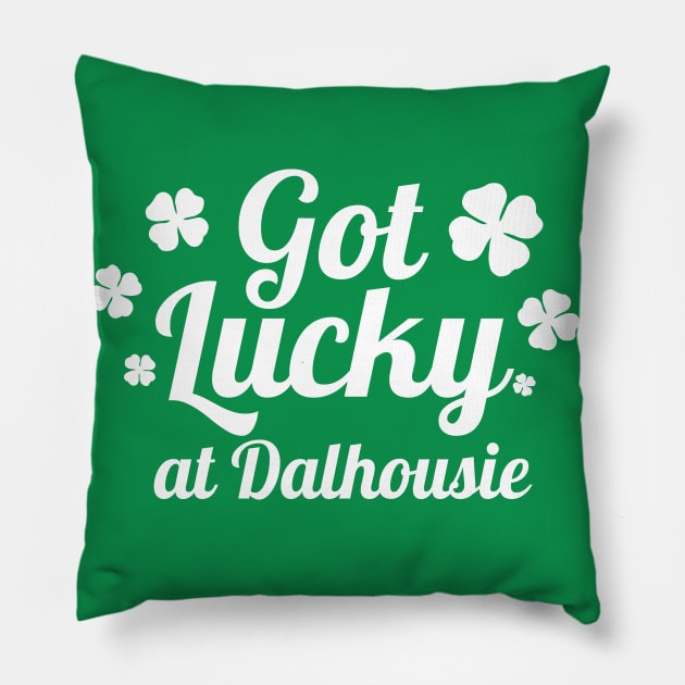 Dalhousie Got Lucky Pillow by beerman