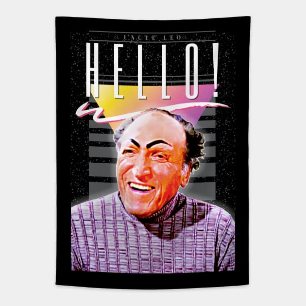 Uncle Leo  -- Retro 1990s Aesthetic Design Tapestry by unknown_pleasures