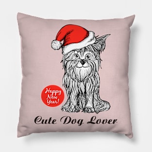 cute dog lover Pillow