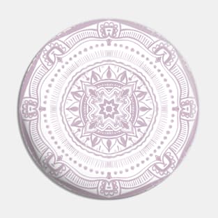 Lavender Mandala Pin