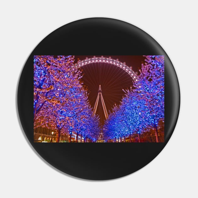 London Eye at night Pin by vadim19