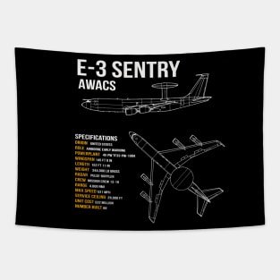 E-3 Sentry Tapestry