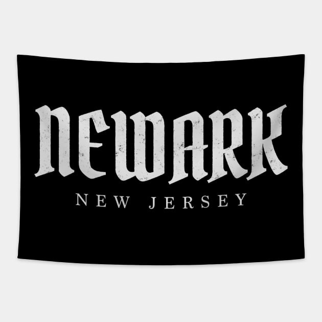 Newark, New Jersey Tapestry by pxdg