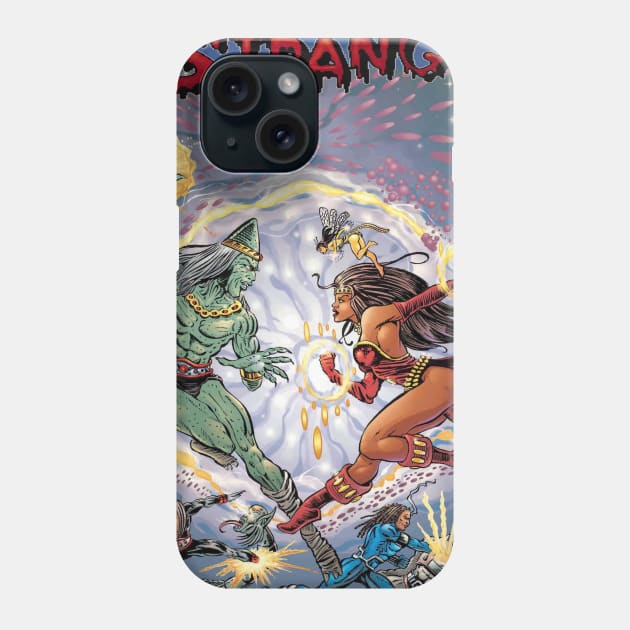 Deadly Battle Phone Case by Winston5