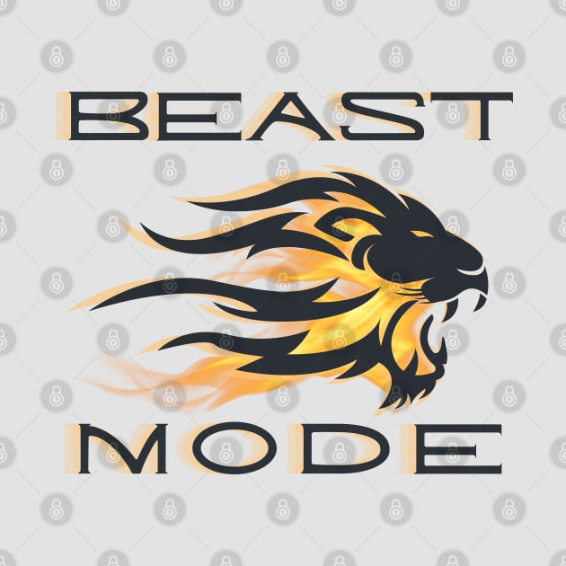 Beast Mode Lion by Ellidegg