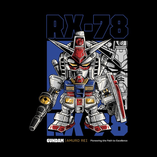 RX78 Mecha Warrior by Harrisaputra