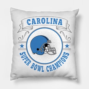 Carolina Super Bowl Champions Pillow