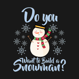 Christmas snowman gift T-Shirt