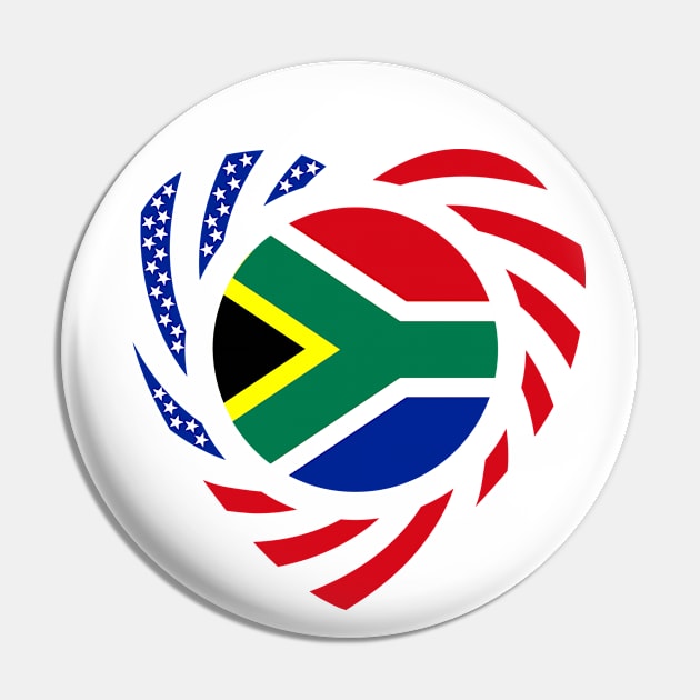South African American Multinational Patriot (Heart) Pin by Village Values
