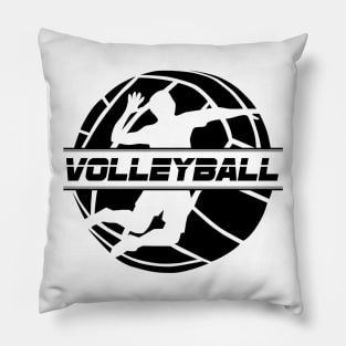 Volleyball Black Version Pillow
