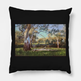 'Evening by the Creek' Pillow