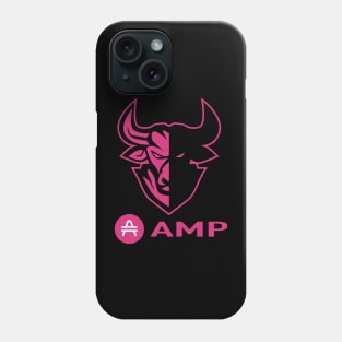 Amp Crypto  Cryptocurrency Amp  coin token Phone Case