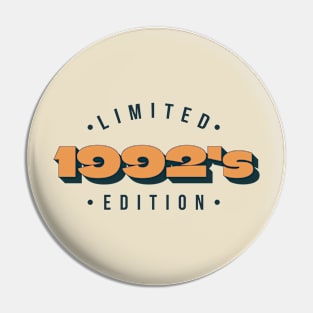 1992's Limited Edition Retro Pin