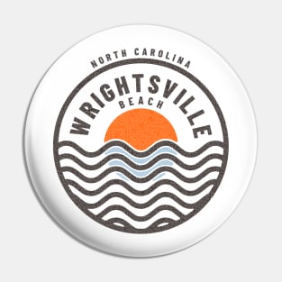 Wrightsville Beach, NC Summertime Vacationing Sunrise Waves Pin