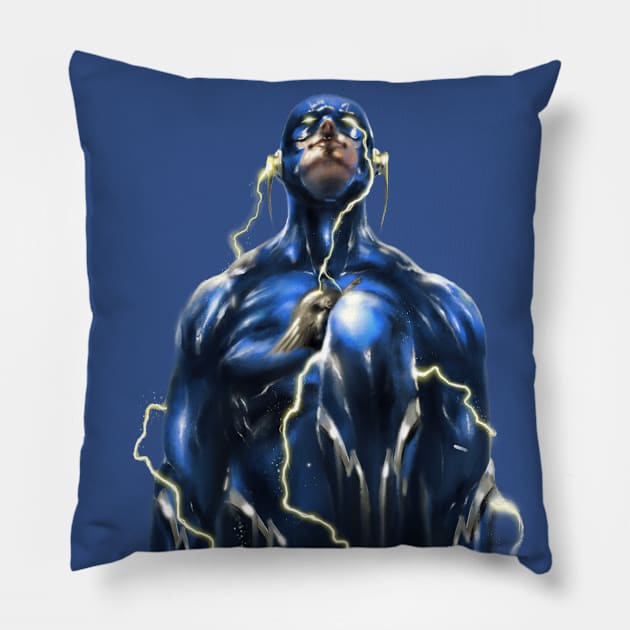 Pollux Flash Pillow by Anthony Darr