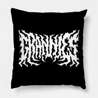 Metal Grannies Pillow