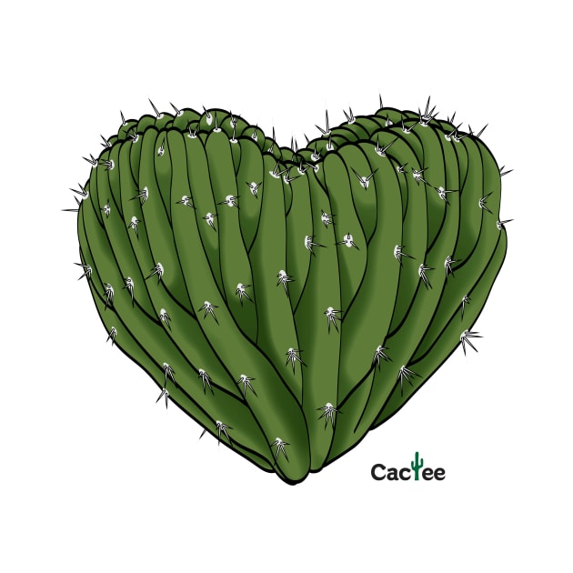 I Love Trichocereus Cacti Crests by Cactee