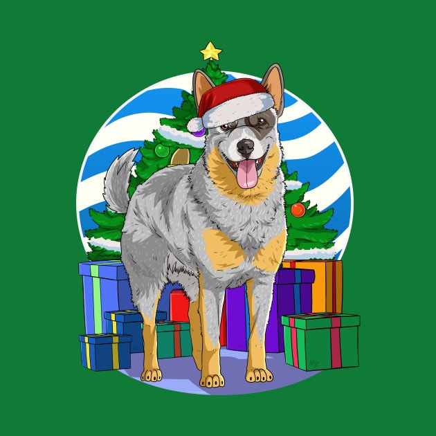 Australian Cattle Dog Christmas Tree Decoration by Noseking