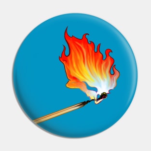 Kissed by Fire Pin