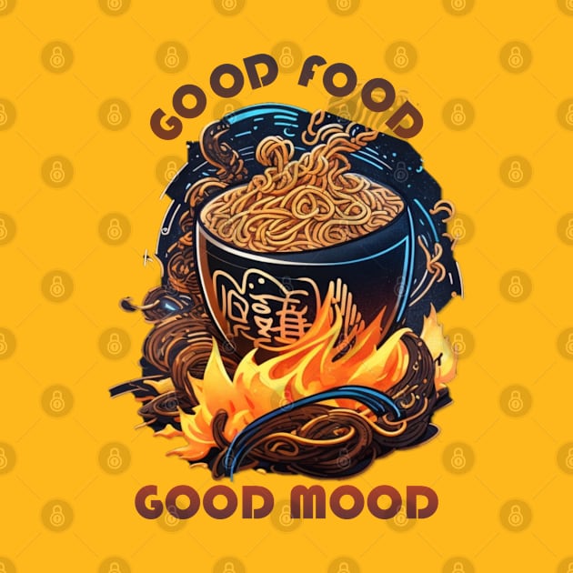 good food good mood by AOAOCreation