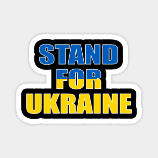 Stand For Ukraine 1a Magnet