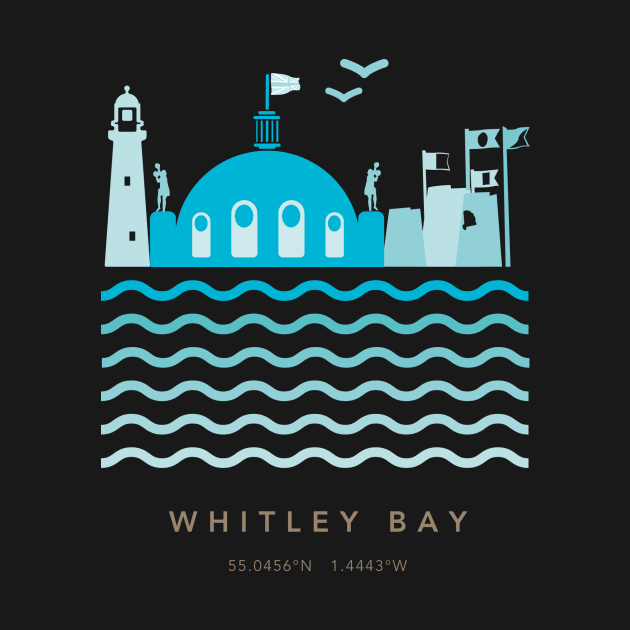 Whitley Bay Coastline by NORTHERNDAYS