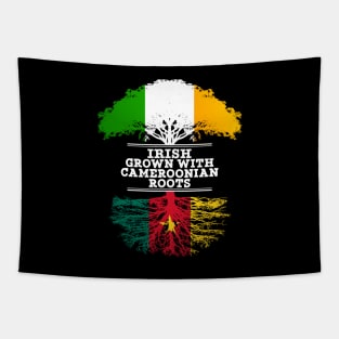 Irish Grown With Cameroonian Roots - Gift for Cameroonian With Roots From Cameroon Tapestry