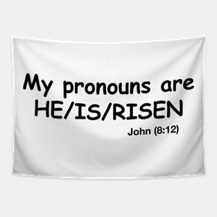 HE/IS/RISEN Tapestry