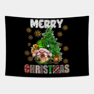 Merry Christmas Gnome Family Funny Xmas Tree Women Men Kids Tapestry