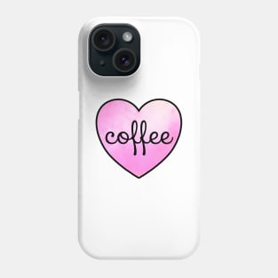 Coffee Heart Phone Case