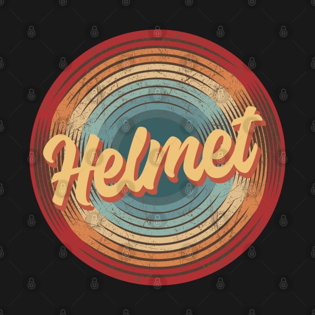 Helmet Vintage Circle by musiconspiracy