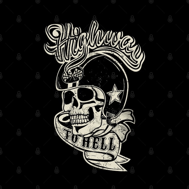 Biker Skull by shirtsandmore4you