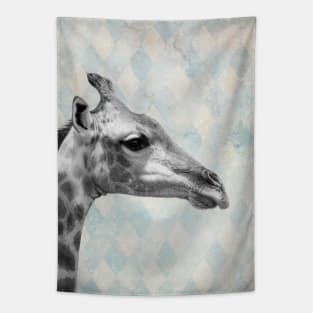 Retro giraffe Tapestry