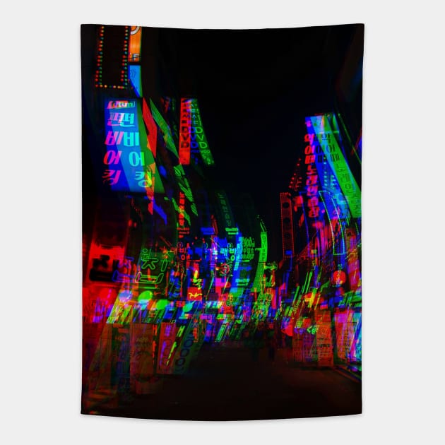 Ghost Nights Tapestry by Caline Design