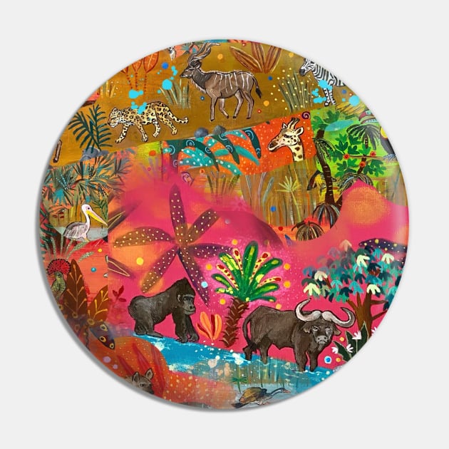 Jungle Mix Pin by MagaliModoux