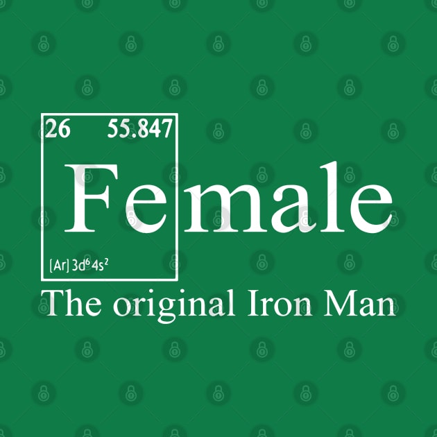 Female The original Iron Man by smallcatvn